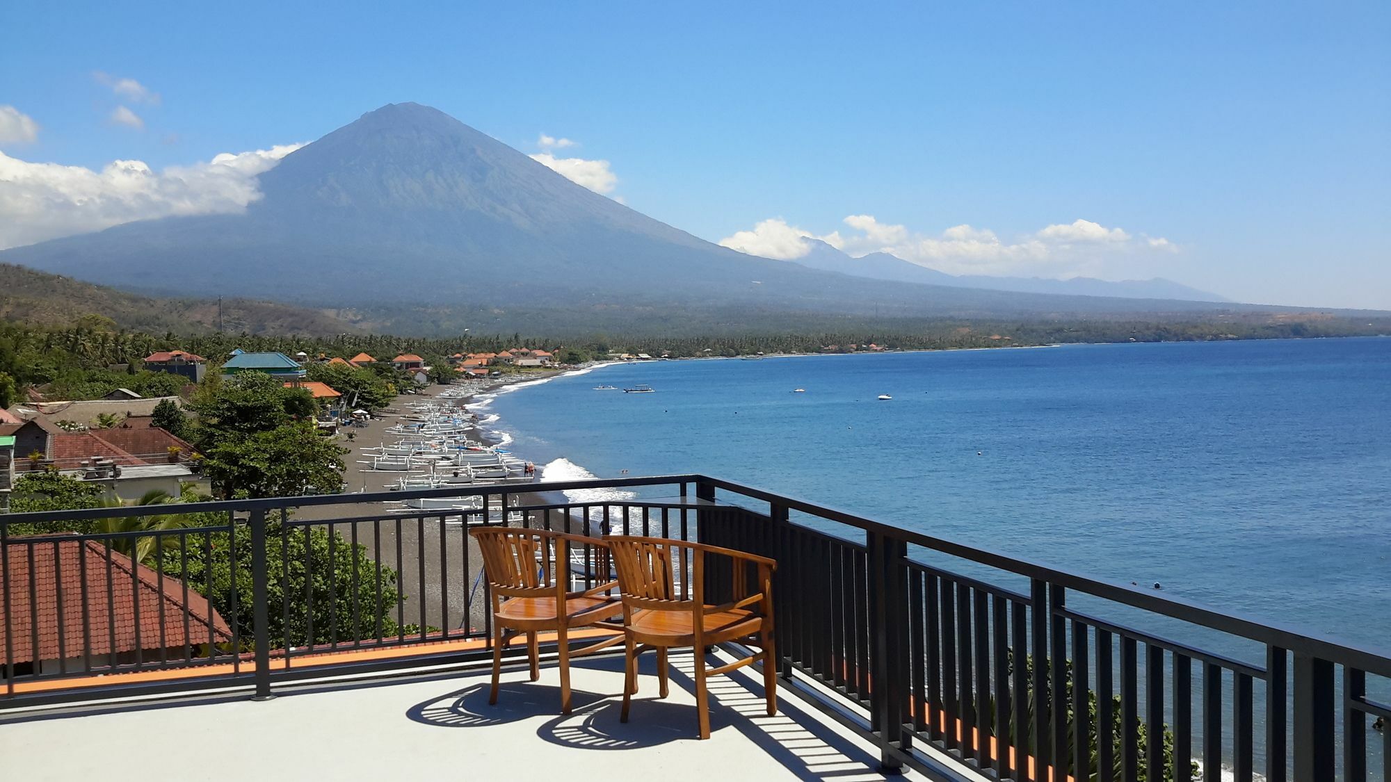 Amed Beach Villa Exterior foto